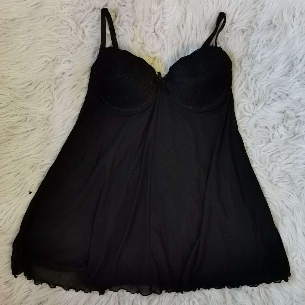 Mesh Lingerie Top